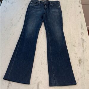 Ag Adriano Goldschmied Dark Denim Jeans Size 28 Regular